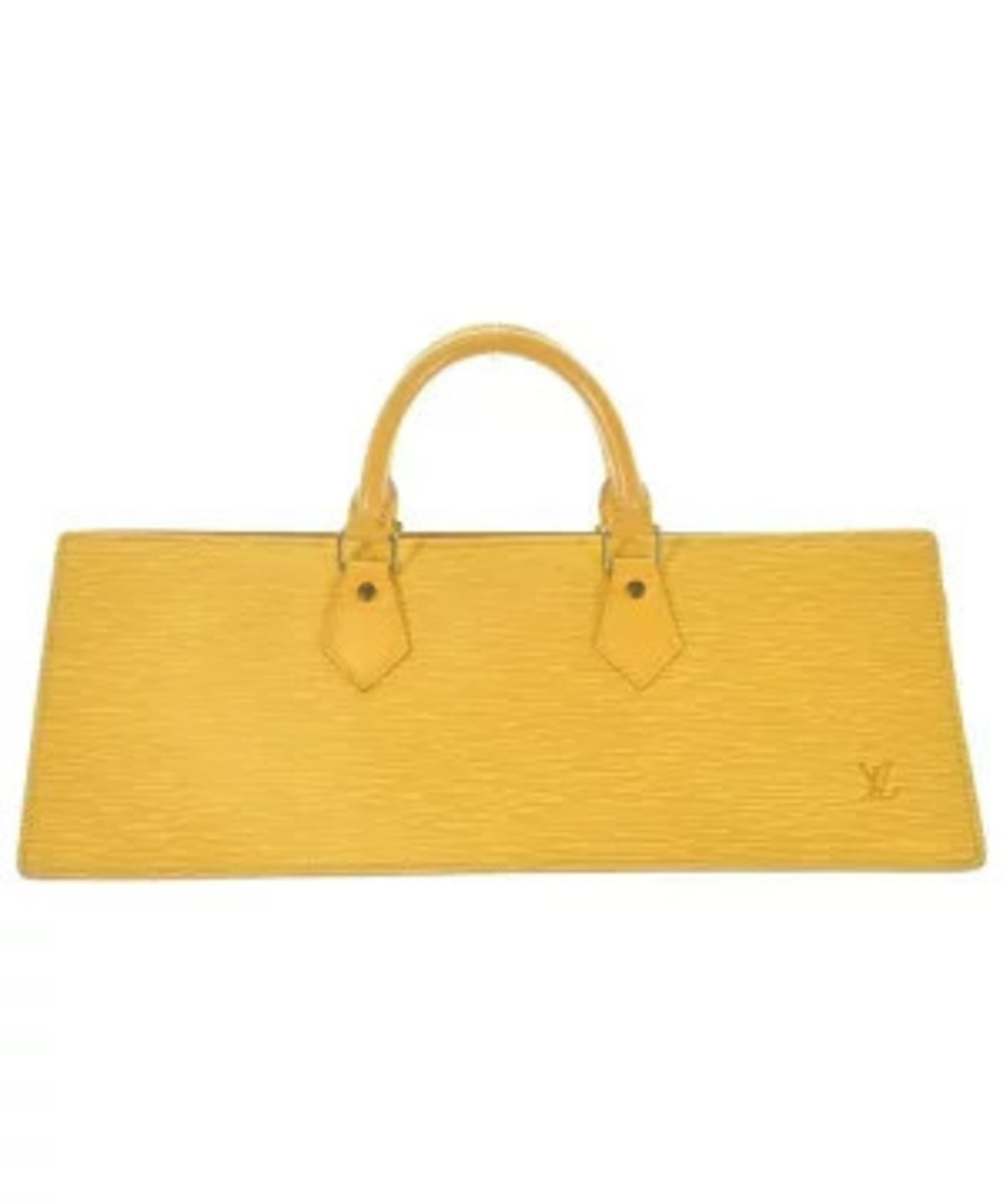 Louis Vuitton Epi Sac Triangle bag bright yellow Epi leather